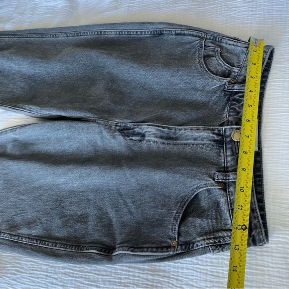 ROLLA’S Elle Super High Rise Relaxed fit Black Jeans in Comfort Smoke Size 26 - Picture 11 of 15